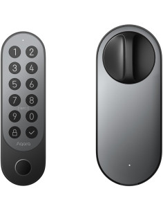 Aqara Smart Lock U200 Kit Czarny | Inteligentny Zamek Do Drzwi | Homekit, Thread, Bluetooth 5.1, Nfc 2