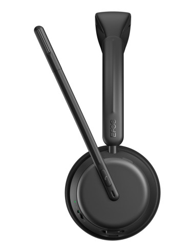 Epos Impact 1060 Anc, Beidseitiges Bluetooth-Headset Hybrides Adaptives Active Noise Cancellation (Anc)