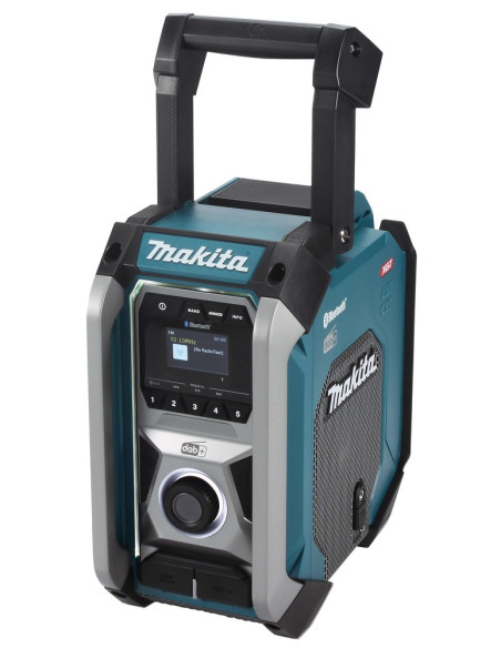 Makita Radio Mr007G 12/14,4/18/40V Xgt Mr007Gz Ładowarką Dab/Dab+ Usb