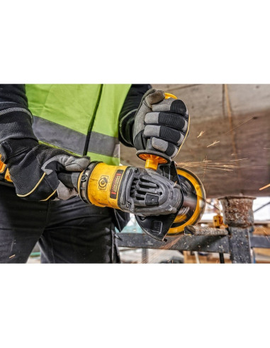Dewalt Dcg418Nt-Xj Przenośna Szlifierka Szlifierka Taśmowa Czarny, Żółty