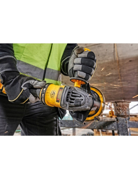 Dewalt Dcg418Nt-Xj Przenośna Szlifierka Szlifierka Taśmowa Czarny, Żółty