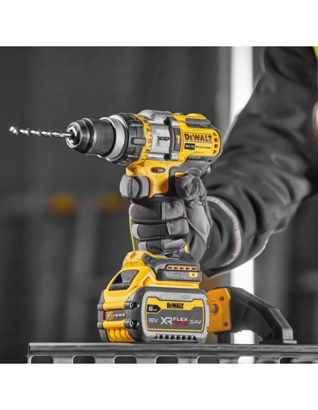 Dewalt Dcd999Nt-Xj Wiertło 2250 Rpm 1,61 Kg Czarny, Srebrny, Żółty
