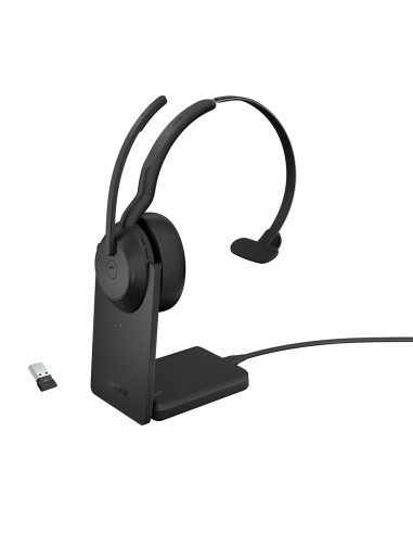 Jabra 25599-899-989 Słuchawki/Zestaw Słuchawkowy Przewodowy I Bezprzewodowy Opaska Na Głowę Biuro/Centrum Telefoniczne Bluetooth