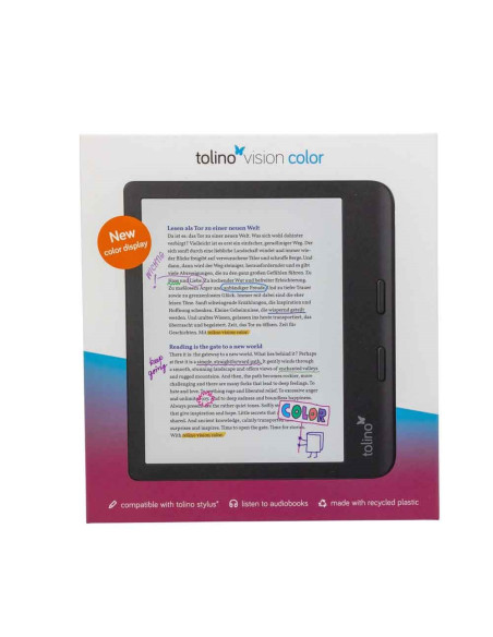 Tolino Vision Kolorowy Czytnik E-Booków