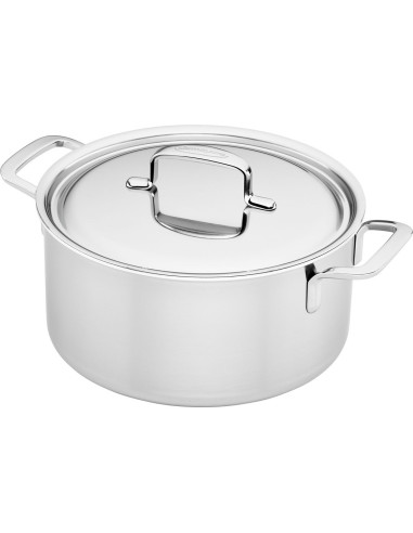 Garnek Niski Z Pokrywką Demeyere 5-Plus - 5.2 Ltr
