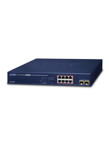 Switch Planet Gs-4210-8P2S (8X 10/100/1000Mbps)