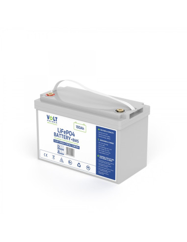 Akumulator Volt Polska Litowo-Żelazowo-Fosforanowy Lifepo4 12V 100Ah 100A