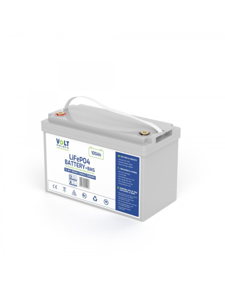 Akumulator Volt Polska Litowo-Żelazowo-Fosforanowy Lifepo4 12V 100Ah 100A