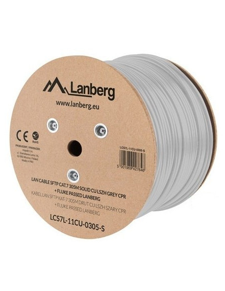 Lanberg Lcs7L-11Cu-0305-S Kabel Sieciowy Biały 305 M Cat7 S/Ftp (S-Stp)