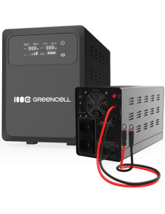 Ups Zasilacz Awaryjny Greencell Powercore 1200Va 800W Avr 12Vdc Lcd