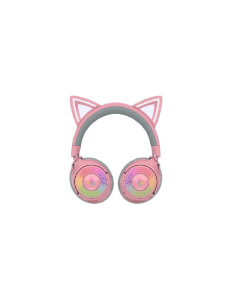 Zestaw Słuchawkowy Razer Kraken Kitty V3 Pro Sieć Bezprzewodowa/Przewodowa Nauszne Bezprzewodowy Kwarc