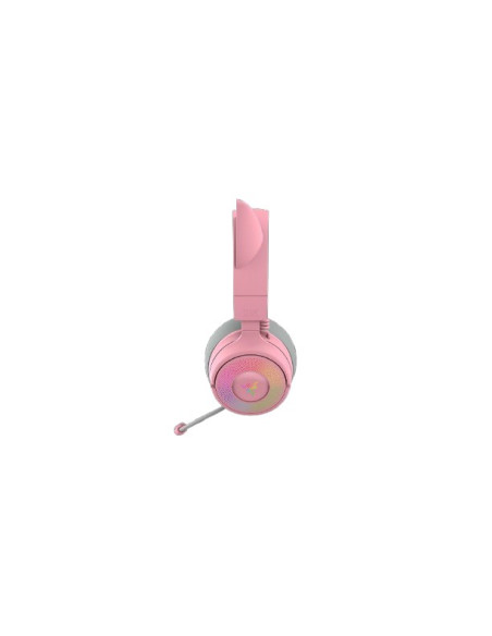 Zestaw Słuchawkowy Razer Kraken Kitty V3 Pro Sieć Bezprzewodowa/Przewodowa Nauszne Bezprzewodowy Kwarc