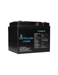Extralink Akumulator Lifepo4 40Ah 12.8V, Bms 2