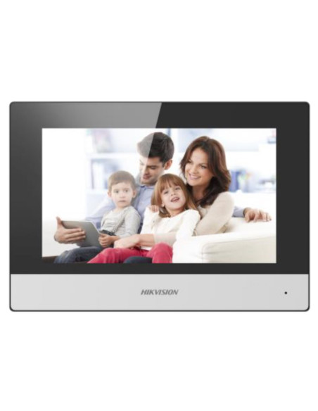 Hikvision Ds-Kh6320-Wte1 Wideodomofon 17,8 Cm (7") Czarny, Srebrny