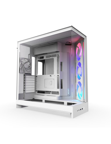Obudowa Nzxt H9 Flow Rgb Midi Tower Biały