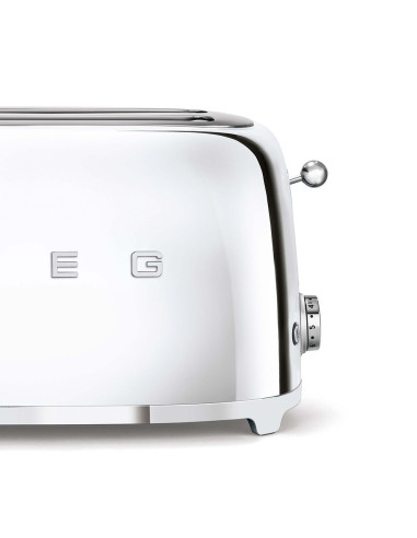 Smeg Tsf02Sseu Toster 4 Kromki Chrom
