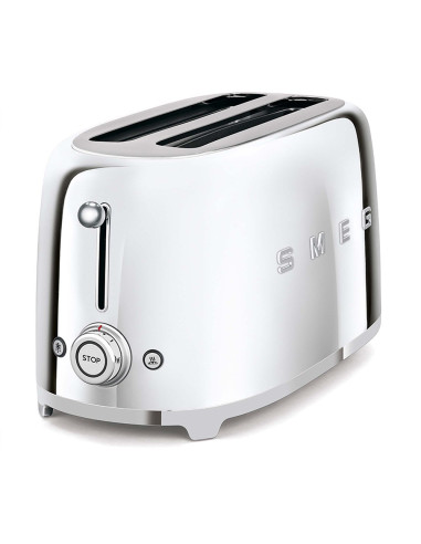 Smeg Tsf02Sseu Toster 4 Kromki Chrom