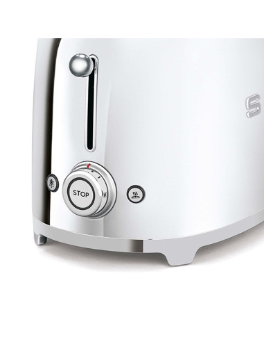 Smeg Tsf02Sseu Toster 4 Kromki Chrom
