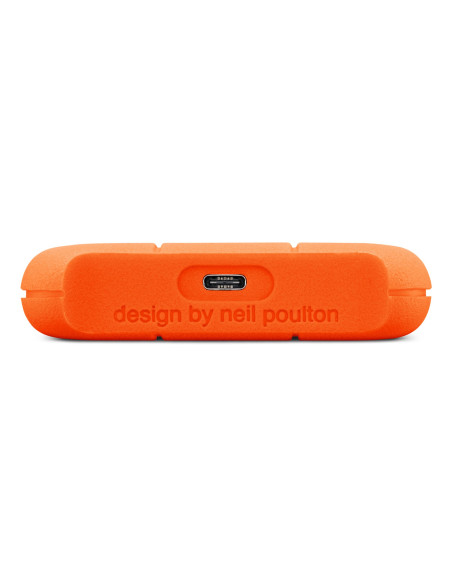 Lacie Rugged Mini Zewnętrzny Dysk Twarde 5 Tb 3.2 Gen 1 (3.1 Gen 1) Pomarańczowy