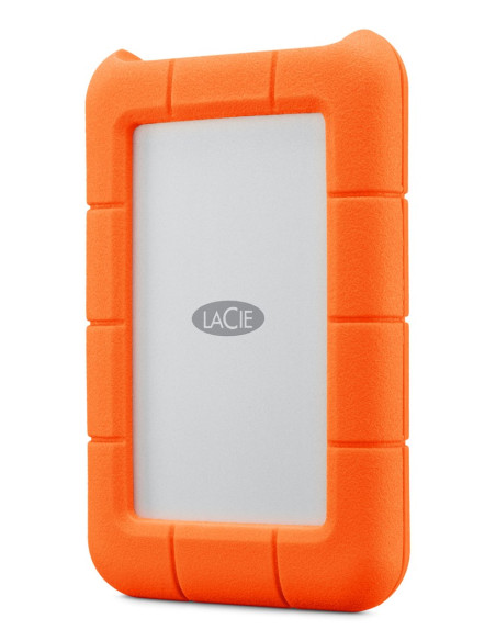 Lacie Rugged Mini Zewnętrzny Dysk Twarde 5 Tb 3.2 Gen 1 (3.1 Gen 1) Pomarańczowy