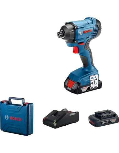 Bosch 0 601 9G5 123 Klucz Zasilany 1/4" 3600 Rpm 160 N·m Czarny, Niebieski 18 V