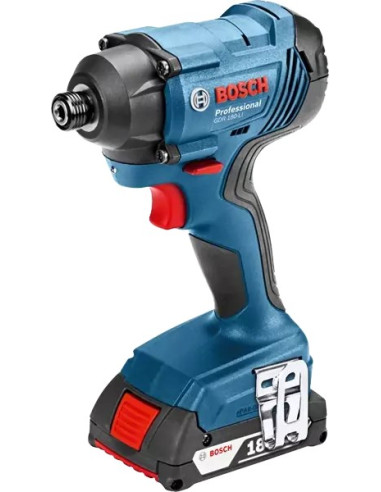 Bosch 0 601 9G5 123 Klucz Zasilany 1/4" 3600 Rpm 160 N·m Czarny, Niebieski 18 V