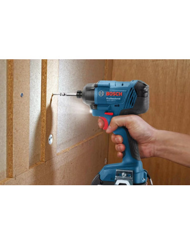 Bosch 0 601 9G5 123 Klucz Zasilany 1/4" 3600 Rpm 160 N·m Czarny, Niebieski 18 V