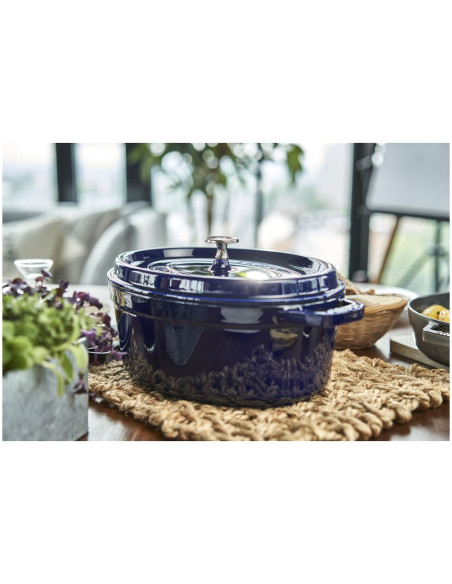 Zwilling Staub La Cocotte 4,2 L Owalny Żeliwo Naczynie Do Pieczenia