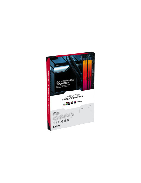 Kingston Technology Fury Renegade Rgb Moduł Pamięci 32 Gb 2 X 16 Gb Ddr5 7200 Mt/S