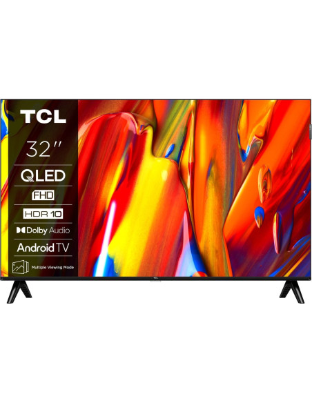 Telewizor Tcl 32V5C Qled 32'' Full Hd Android Tv Dolby Digital Plus Dvb-T2 Czarny