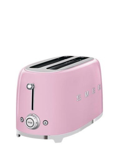 Smeg Tsf02Pkeu Toster 4 Kromki Różowy