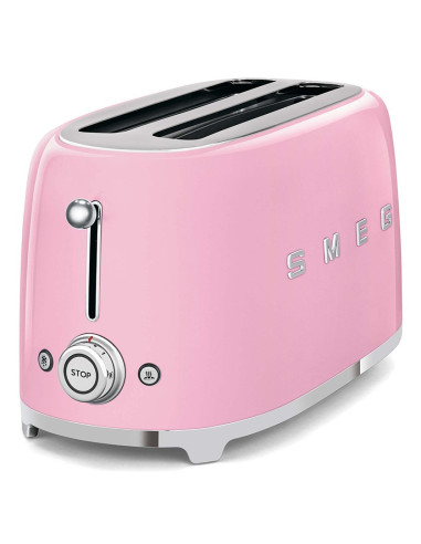 Smeg Tsf02Pkeu Toster 4 Kromki Różowy