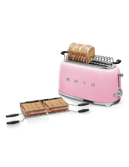 Smeg Tsf02Pkeu Toster 4 Kromki Różowy