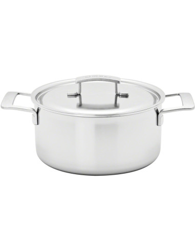 Garnek Niski Demeyere Industry 5 - 5.2 Ltr