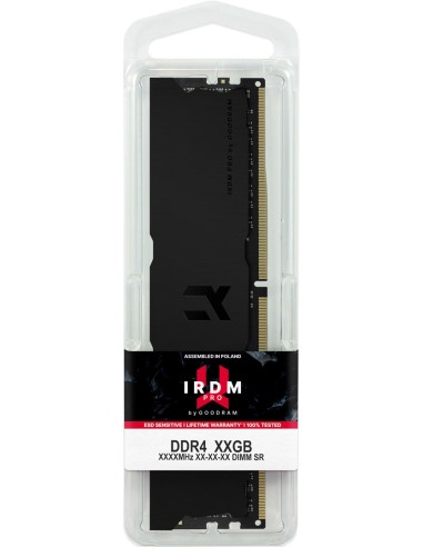 Goodram Ddr4 2X32Gb 3600 Cl18 Irdm Pro Deep Black