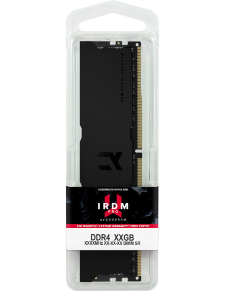 Goodram Ddr4 2X32Gb 3600 Cl18 Irdm Pro Deep Black