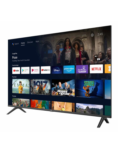 Telewizor Tcl 40Fhd7900 Led 40'' Full Hd Android Tv Dolby Digital Plus Dvb-T2 Czarny