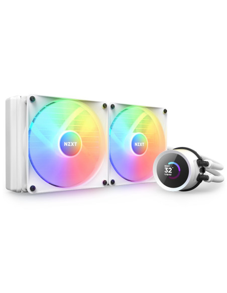 Nzxt Kraken 280 Rgb Procesor Chłodnica Cieczy All-In-One 14 Cm Biały 1 Szt.