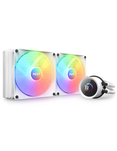 Nzxt Kraken 280 Rgb Procesor Chłodnica Cieczy All-In-One 14 Cm Biały 1 Szt.