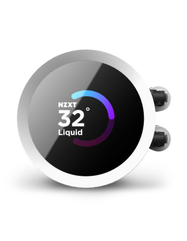 Nzxt Kraken 280 Rgb Procesor Chłodnica Cieczy All-In-One 14 Cm Biały 1 Szt.