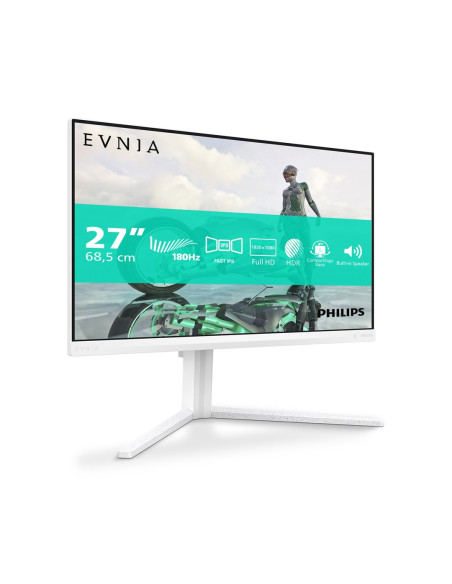 Philips Evnia 27M2N3201A/00 Monitor Komputerowy 68,6 Cm (27") 1920 X 1080 Px Full Hd Lcd Biały