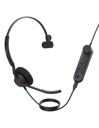 Jabra 5093-299-2159 Słuchawki/Zestaw Słuchawkowy Przewodowa Opaska Na Głowę Biuro/Centrum Telefoniczne Usb Type-C Czarny
