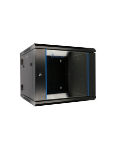 Extralink Szafa Rack 12U 600X600 Azh Czarna Montowana Na Ścianie, Dwusekcyjna 2