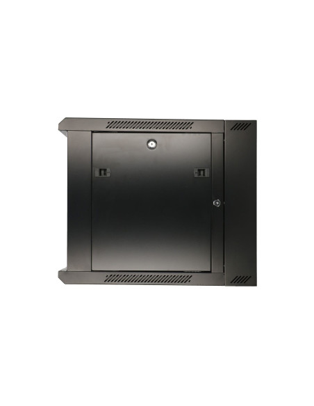 Extralink Szafa Rack 12U 600X600 Azh Czarna Montowana Na Ścianie, Dwusekcyjna