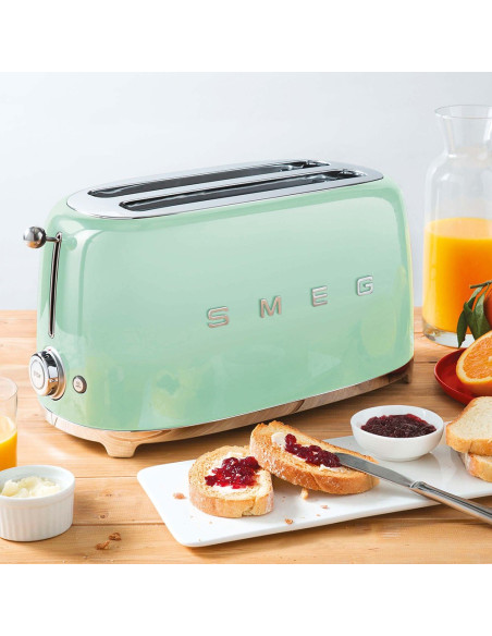Toster Smeg Model Tsf02Pgeu Kolor Pastelgreen