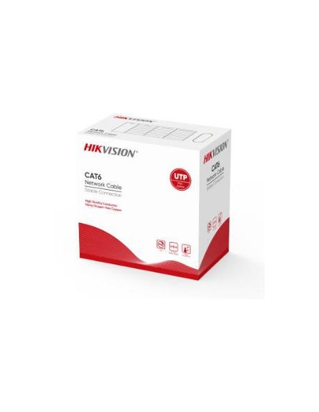 Bulkkabel Hikvision - 305 M - Utp - Cat 6 - Robust - Verschiedene