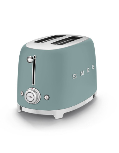 Smeg Tsf01Egmeu Toster 2 Kromki Szmaragd N Matowy