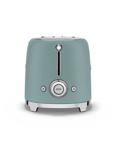 Smeg Tsf01Egmeu Toster 2 Kromki Szmaragd N Matowy