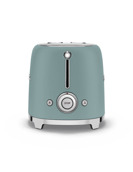 Smeg Tsf01Egmeu Toster 2 Kromki Szmaragd N Matowy