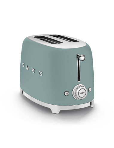 Smeg Tsf01Egmeu Toster 2 Kromki Szmaragd N Matowy